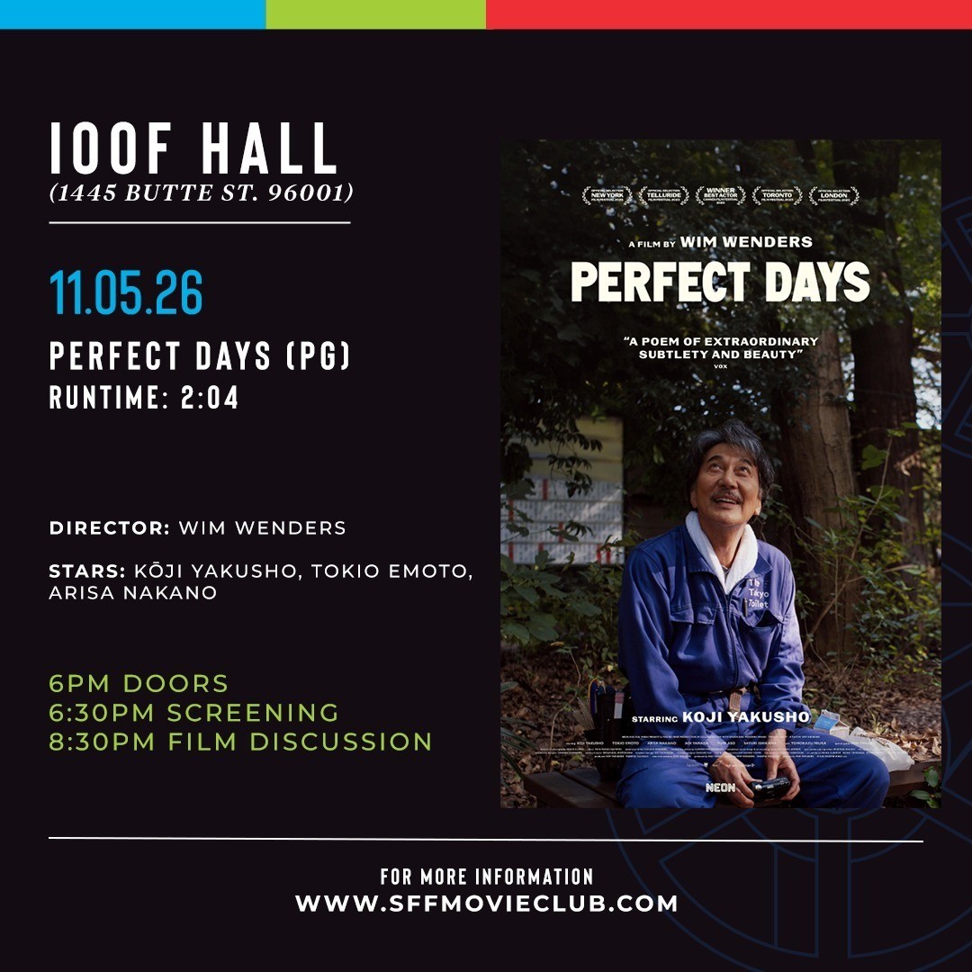 SFF Movie Club – Perfect Days