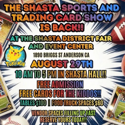 Shasta Sports Trading Card and Collectibles Show
