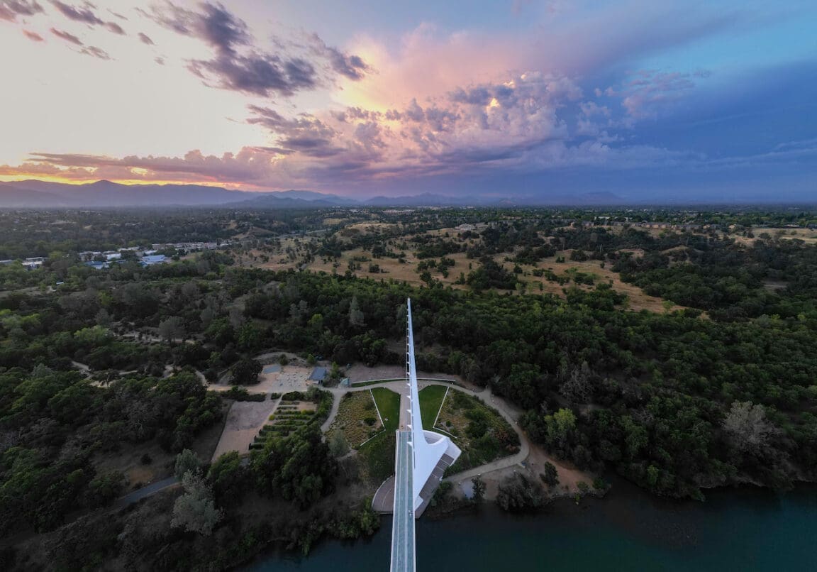 Sundial Bridge cam Live View Visit Redding